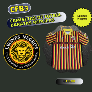 camiseta replica Leones Negros